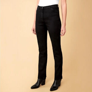 Sz 12(28”) women Northern reflection Petite Essential Slim Black Jean woman New